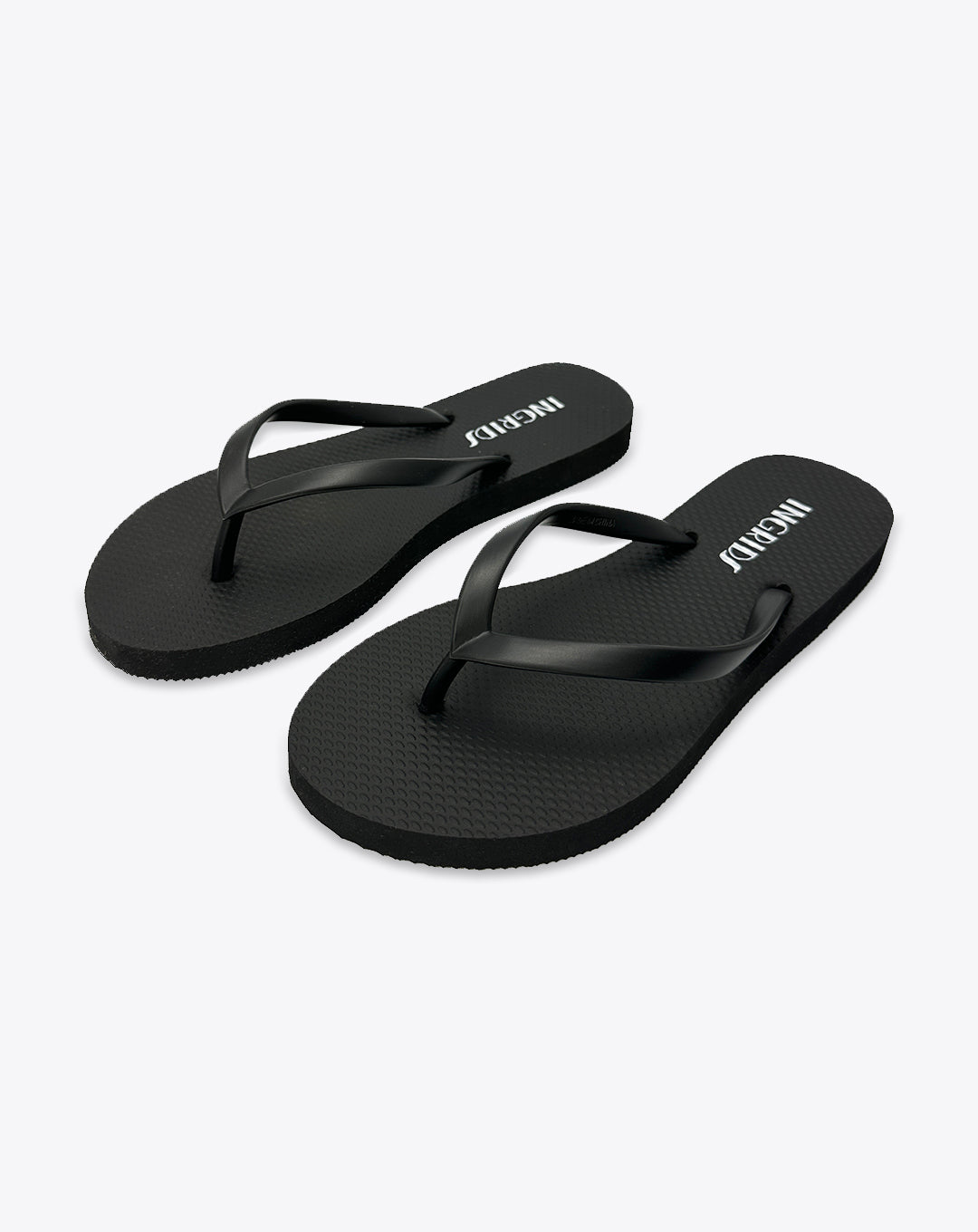 Black Flip Flops