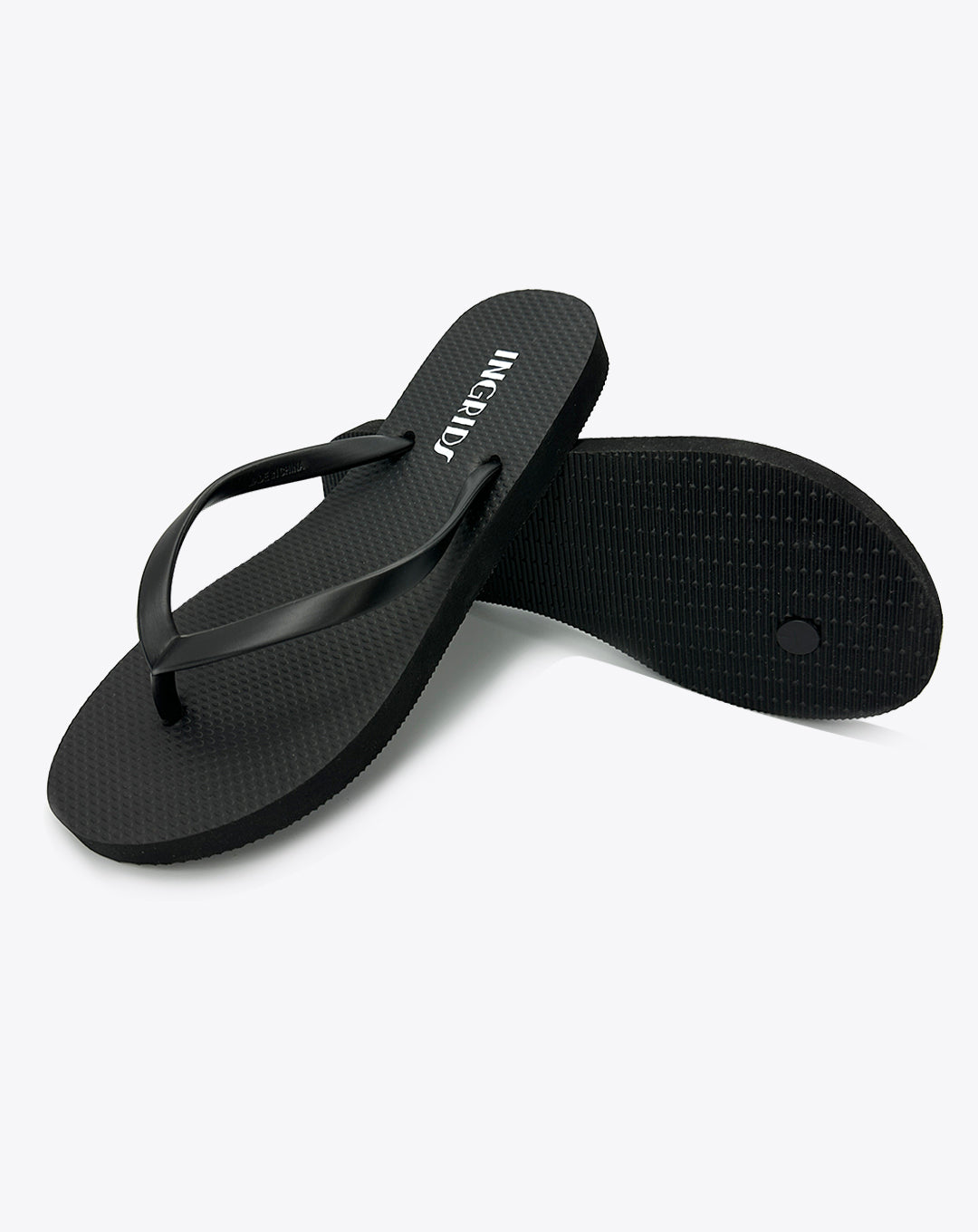 Black Flip Flops