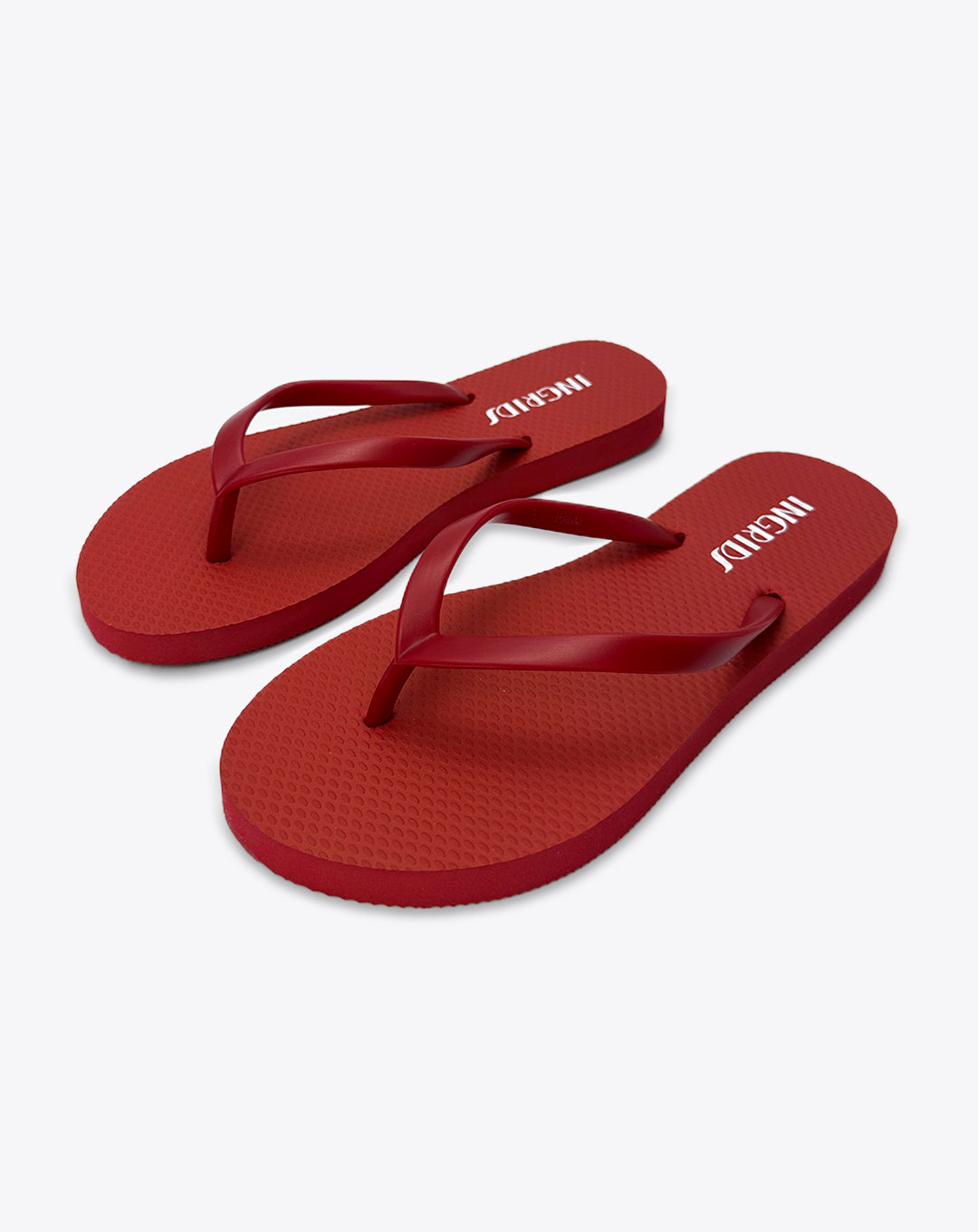 Cherry Red Flip Flops