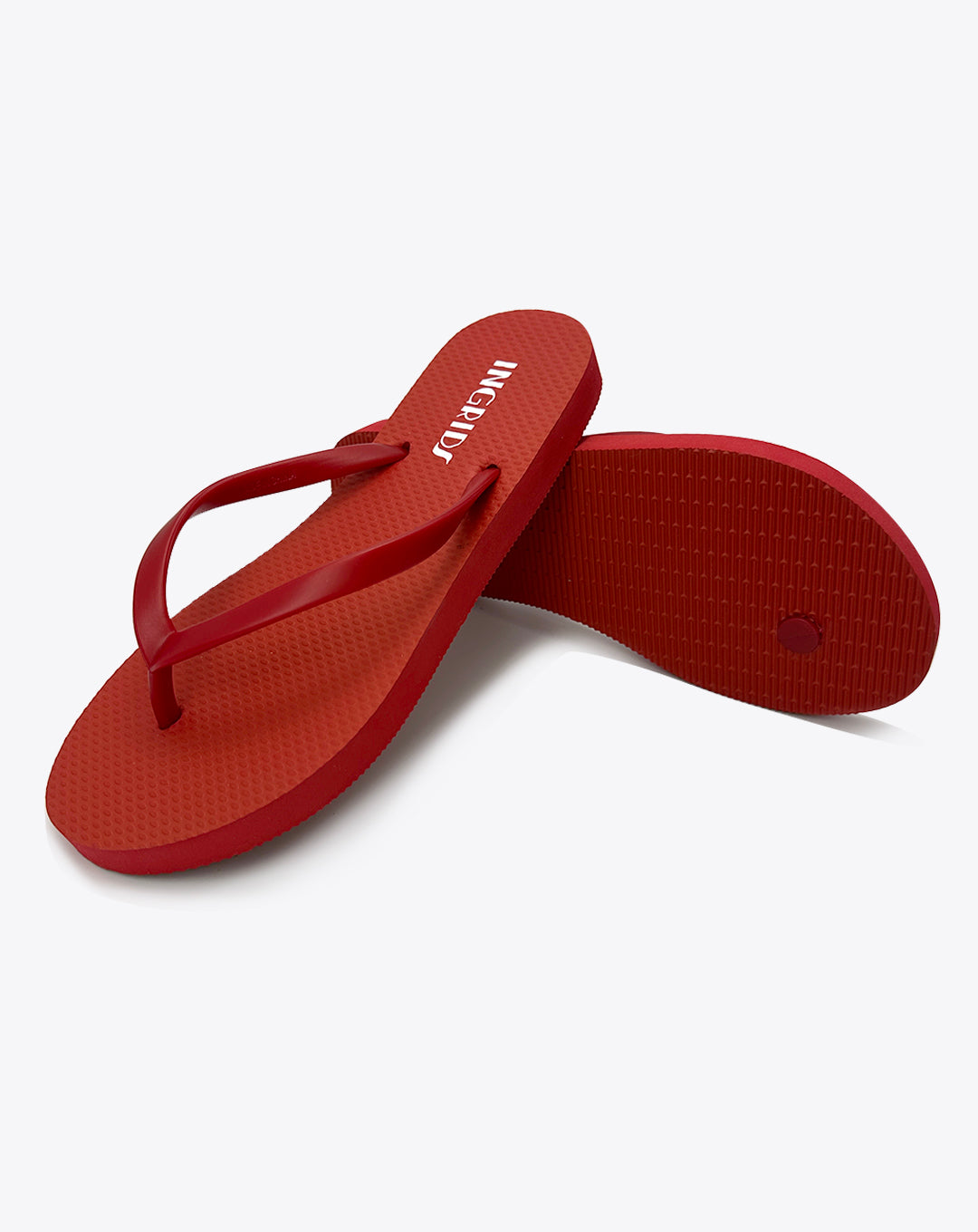 Cherry Red Flip Flops